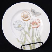 Fitz & Floyd PASTEL POPPY Salad Plate - Vintage 1976